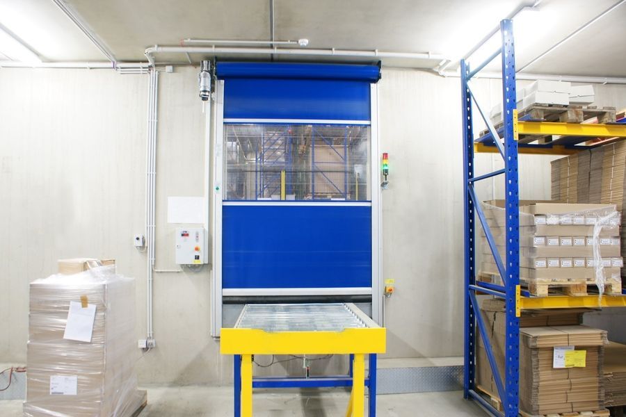 Schnelllaufendes Rolltor Minirapid für die Lebensmittelindustrie | Minirapid FA